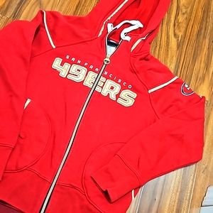 49ers hooded jacket